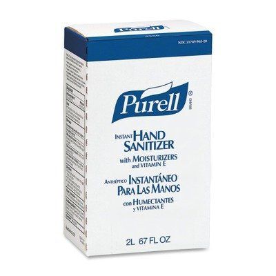 Sanitizer Sanitizer Purell® Advanced 1,000 mL Ethyl Alcohol Gel Dispenser Refill Bag (1/EA 8/CS) by GOJO Industries, Inc.  ID 2156-08